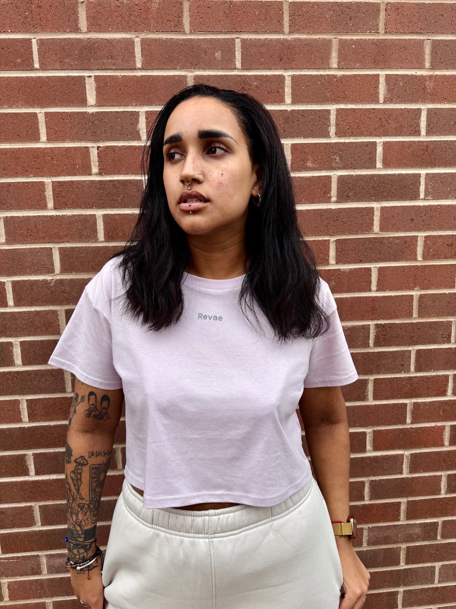 Womens Terra Cropped Tee