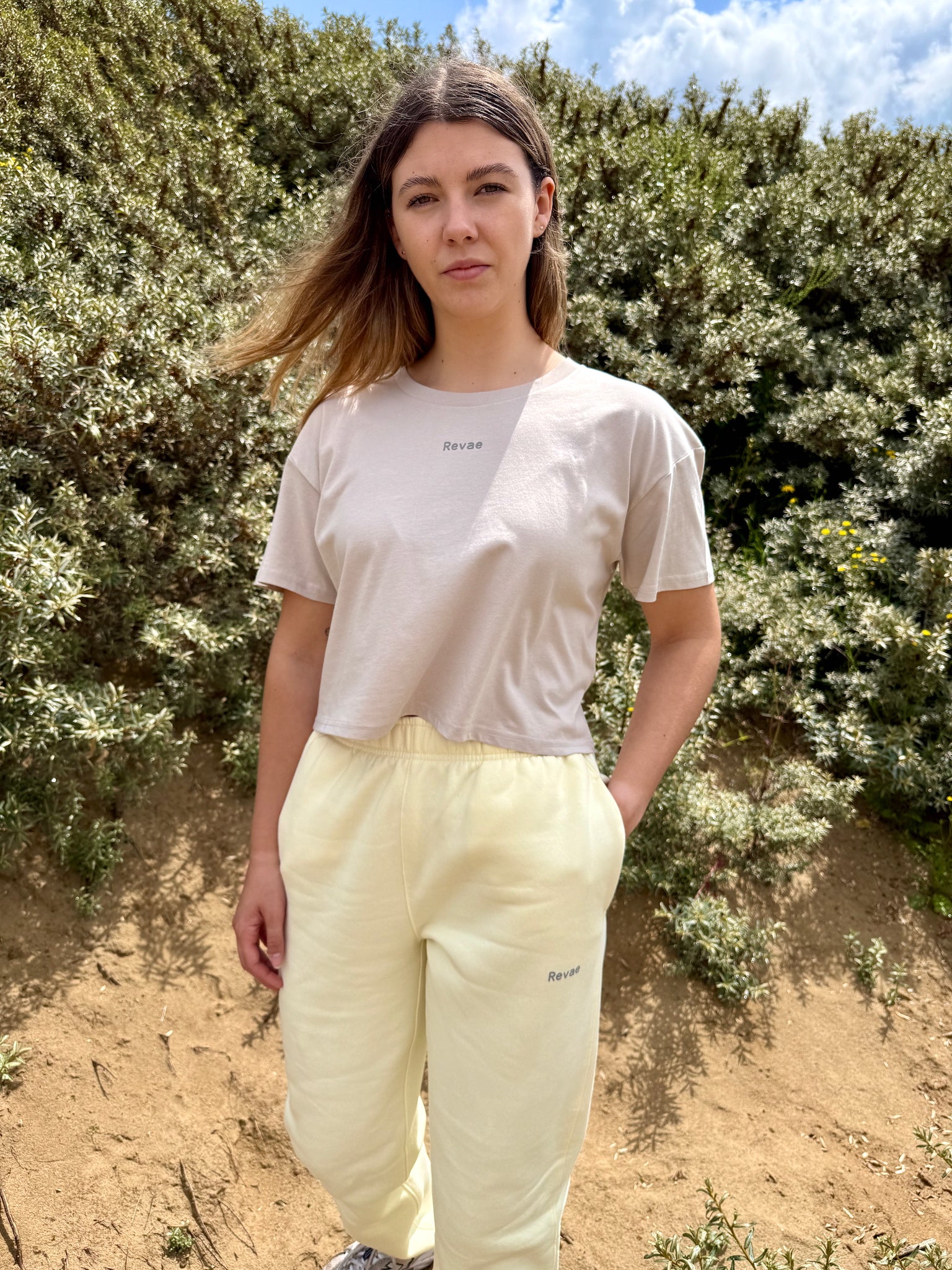 Womens Terra Cropped Tee