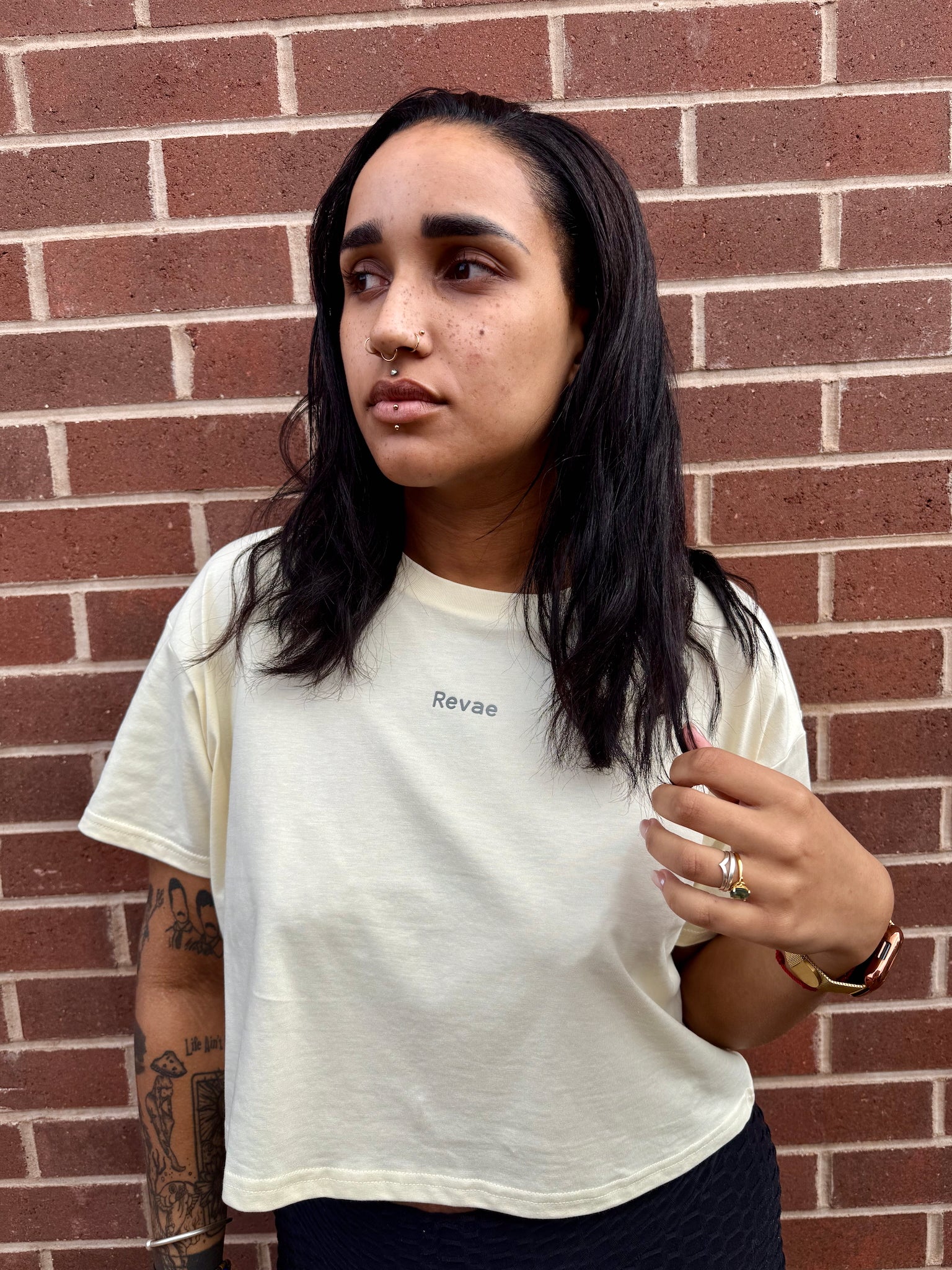 Womens Terra Cropped Tee