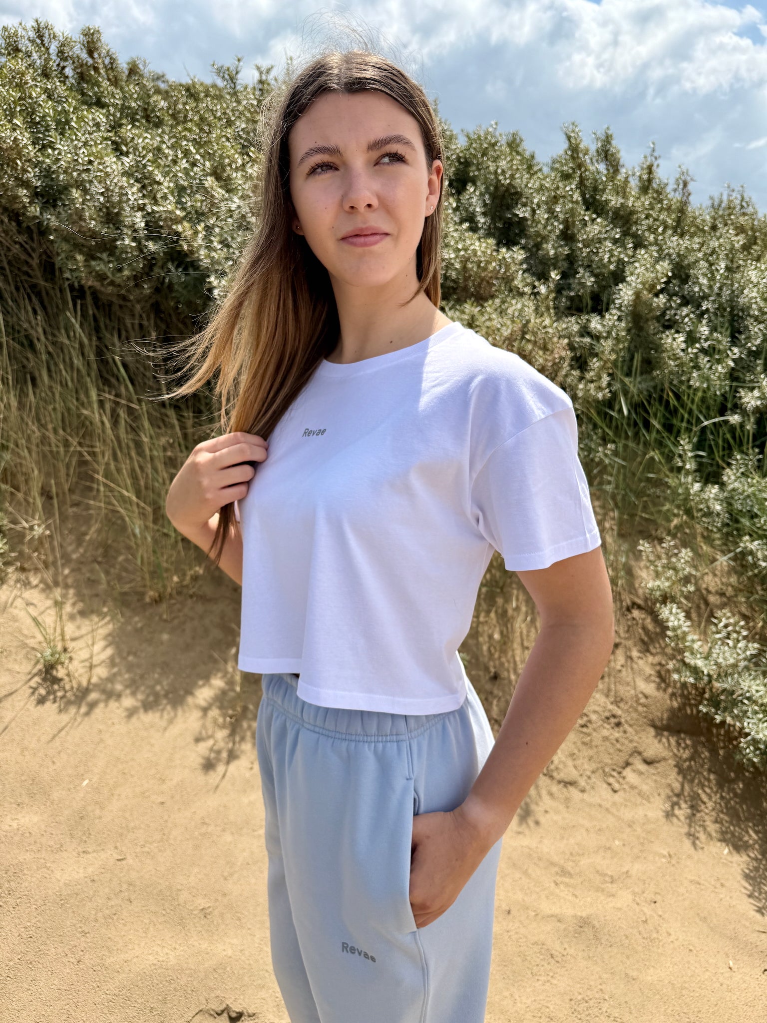 Womens Terra Cropped Tee