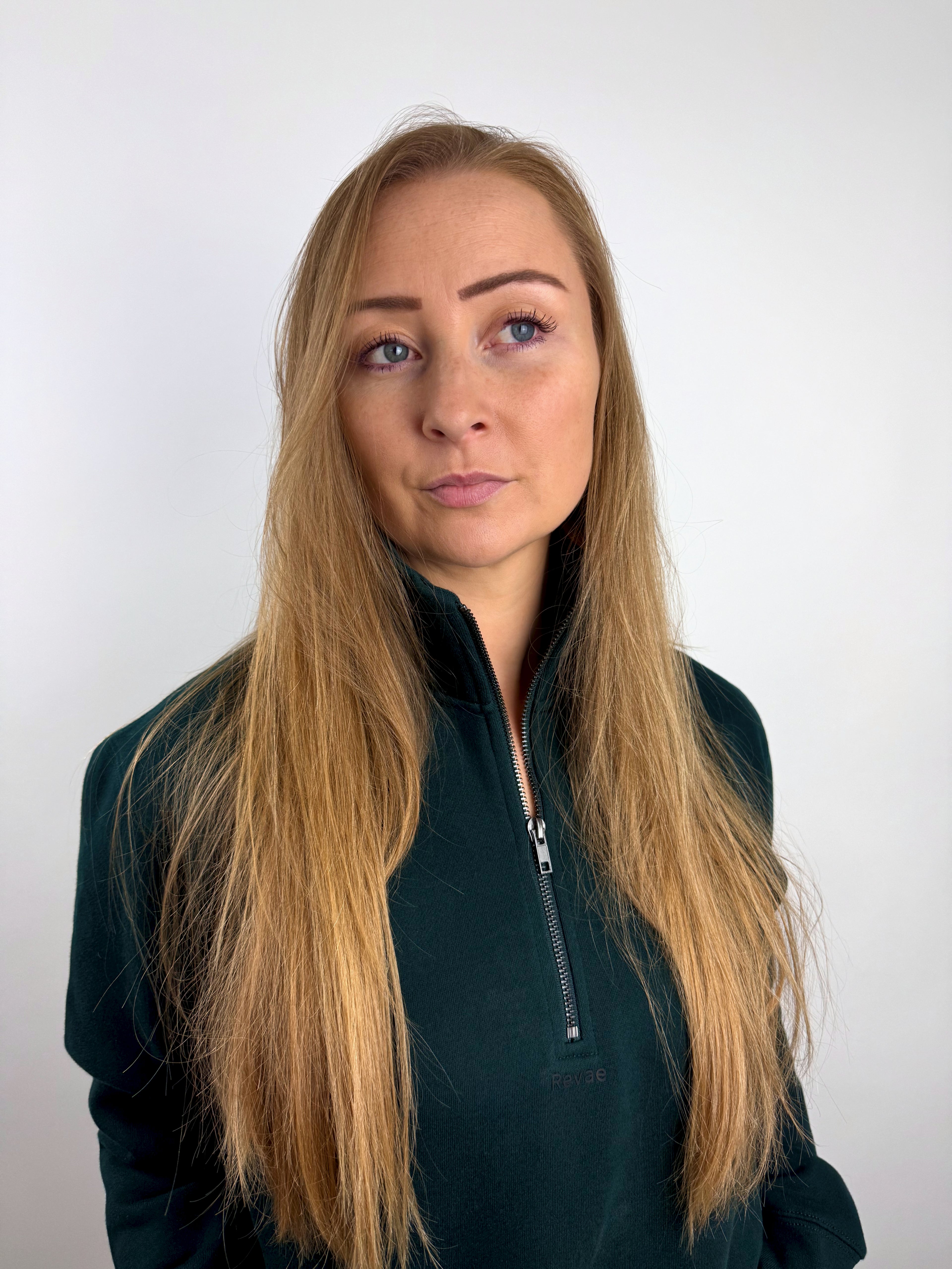 Womens Half Zip Sweatshirt